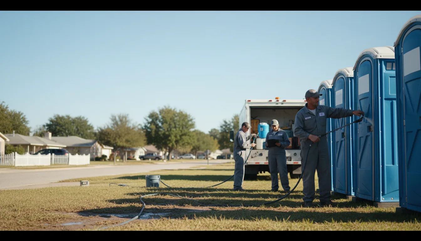 Long-Term Portable Toilet Rental in Whittier, CA near me